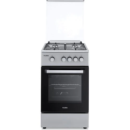 Fogão a Gás Flama 8171FL | 50x60 cm | 4 Bocas | Silver - Image 2