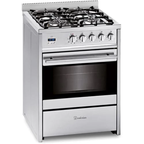 Fogão a Gás Natural Meireles M 610 X ST | 60x60 cm | 4 Bocas | A | Inox
