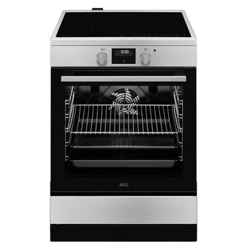Fogão AEG CIB6646ABM | 59.6 cm | 4 Zonas | A | Aço inoxidável