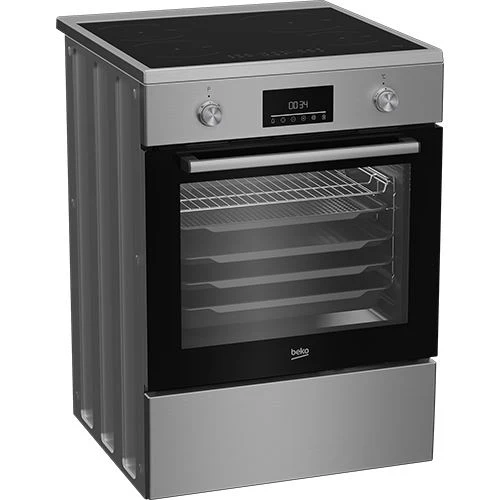 Fogão Elétrico Beko FBMA6930GX | Indução | 85x60x60 cm | 4 Zonas | A | Aço inoxidável - Image 6
