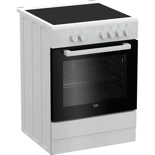 Fogão Elétrico Beko FSS67000GW | 85x60x60 cm | 4 Bocas | Branco - Image 2