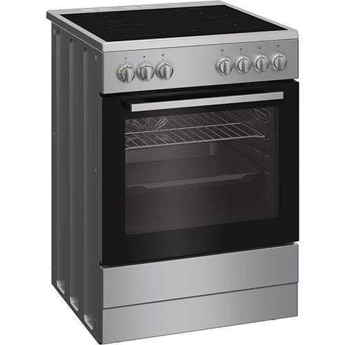 Fogão Elétrico Indesit I6V5PMS | Vitrocerâmica | 4 Zonas | 85x60x60 cm | a | Silver - Outlet - Grade B - Image 2