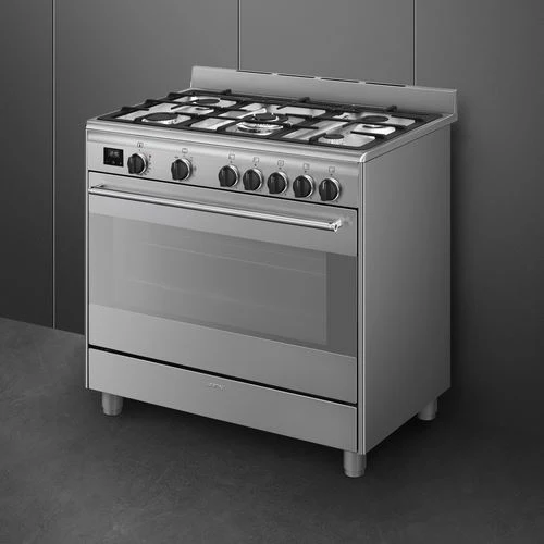 Fogão Smeg Master BG91X2 | 90 cm | 5 Zonas | A | Aço inoxidável - Image 3