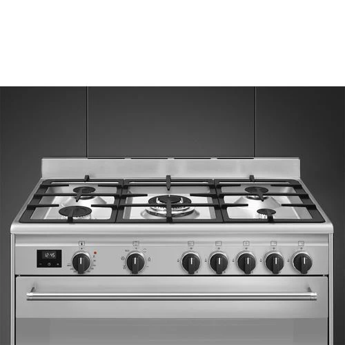 Fogão Smeg Master BG91X2 | 90 cm | 5 Zonas | A | Aço inoxidável - Image 5