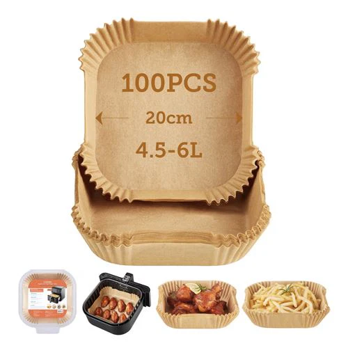 Formas Descartáveis Cosori para Fritadeiras sem Óleo Air Fryer - 100 Unidades - Image 2