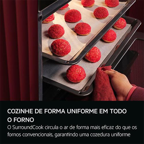 Forno Compacto Elétrico AEG TK8NK721B | 44 L | 59,5 cm | Preto - Image 5