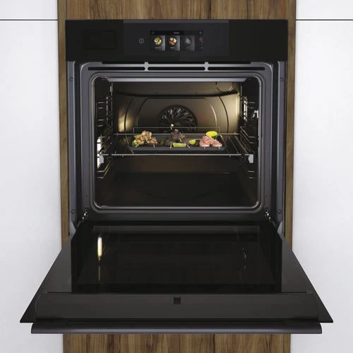 Forno Elétrico Haier I-Touch Steam Series 4 Hwo60Sm4Ts9Bh | Pirolítico | 70 L | 59.5 Cm | A+ | Preto - Outlet Loja Benfica - Grade B - Image 3