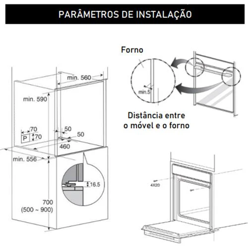 Forno Elétrico LG WSED7612S Instaview | 76 L | 59.2 cm | A+ | Inox - Image 13