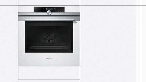 Forno Elétrico Siemens HB673GBW1F | Pirolítico | 71 L | 59.5 cm | A+ | Aço inoxidável, Branco - Image 4