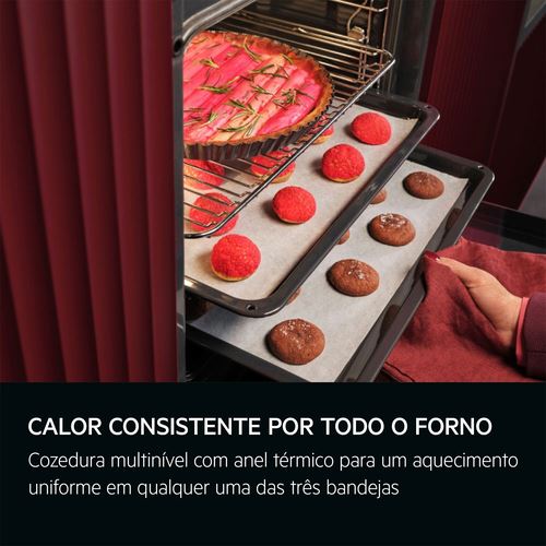 Forno Elétrico AEG Series 5000 GU5PB43FSM | Pirolítico | 72 L | 59.6 cm | A++ | Aço inoxidável - Image 5