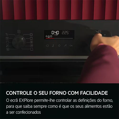 Forno Elétrico AEG TU5PB43SM | Pirolítico | 72 L | 59.5 cm | A++ | Inox - Image 3