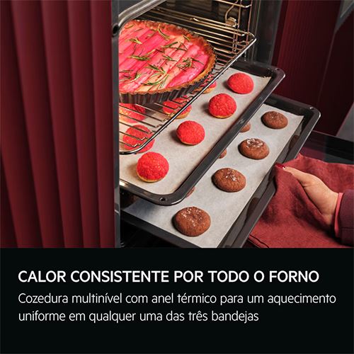 Forno Elétrico AEG TU5PB43SM | Pirolítico | 72 L | 59.5 cm | A++ | Inox - Image 4
