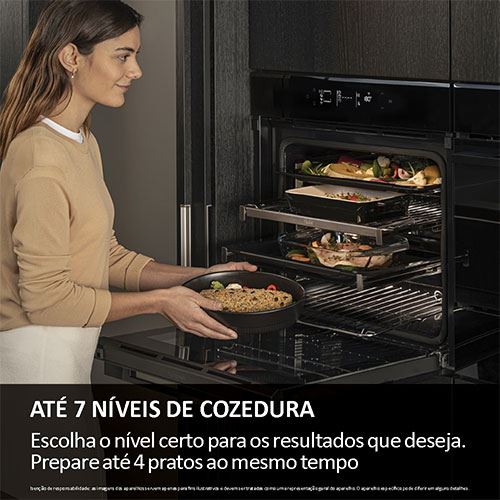 Forno Elétrico Haier H6 ID46G5SYTB | 78 L | 59.5 cm | A+ | Preto - Image 2