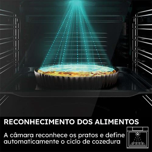 Forno Elétrico Haier H6 ID68M5YTB Série 6 Bionic Eye | 78 L | 59.5 cm | A++ | Preto - Image 3