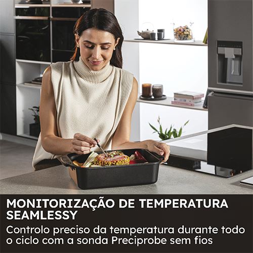 Forno Elétrico Haier H6 ID68M5YTB Série 6 Bionic Eye | 78 L | 59.5 cm | A++ | Preto - Image 7