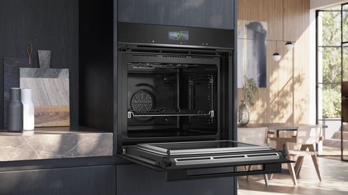 Forno Elétrico Siemens iQ700 HM776GKB1 | Pirolítico | 67 L | 59.4 cm | Preto - Image 4