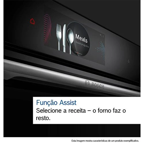 Forno Micro-ondas Encastrável Bosch CMG7241B1 Serie 8 | 60x45 cm | 45 L | 900 W | Preto - Image 8