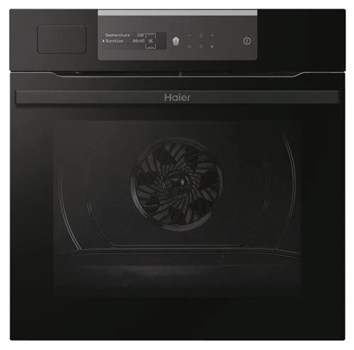 Forno Elétrico Haier I-Message Steam Series 2 HWO60SM2S1BH | a Vapor | 70 L | 59.5 cm | A+ | Preto