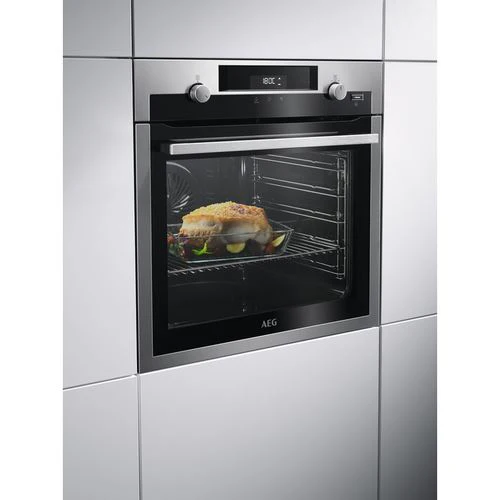 Forno Elétrico AEG BPE555320M | Pirolítico | 71 L | 59.5 cm | A+ | Aço inoxidável - Image 4