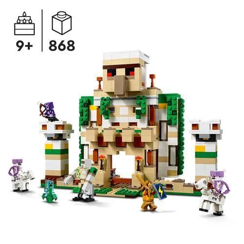 LEGO Minecraft 21250 - A Fortaleza do Golem de Ferro - Image 2