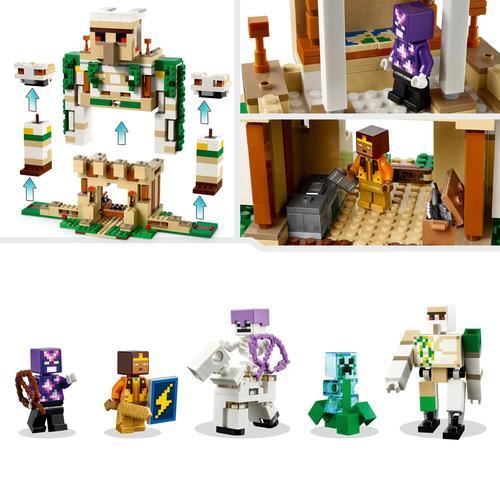 LEGO Minecraft 21250 - A Fortaleza do Golem de Ferro - Image 5