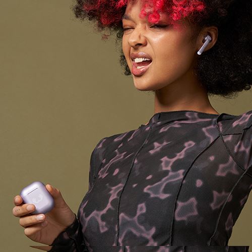 Auriculares Noise Cancelling True Wireless Bluetooth Fresh ´N Rebel Twins 3+ - Lilás - Image 13