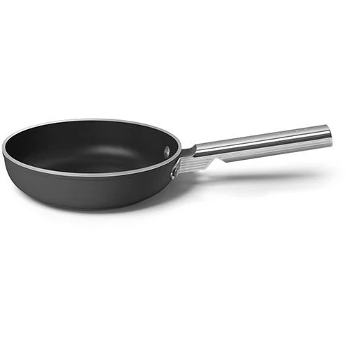 Frigideira antiaderente Smeg Anni 50 FPF2402BLM | 24cm - Preto - Image 3