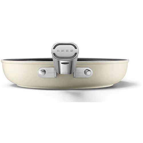 Frigideira antiaderente Smeg Anni 50 FPF2402CRM | 24cm - Creme - Image 4