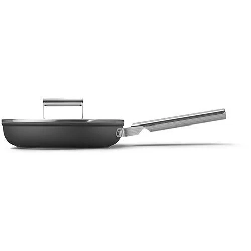 Frigideira antiaderente Smeg Anni 50 FPF2802BLM | 28cm - Preto - Image 5