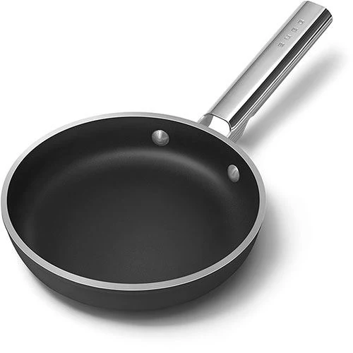 Frigideira antiaderente Smeg Anni 50 FPF2802BLM | 28cm - Preto - Image 6