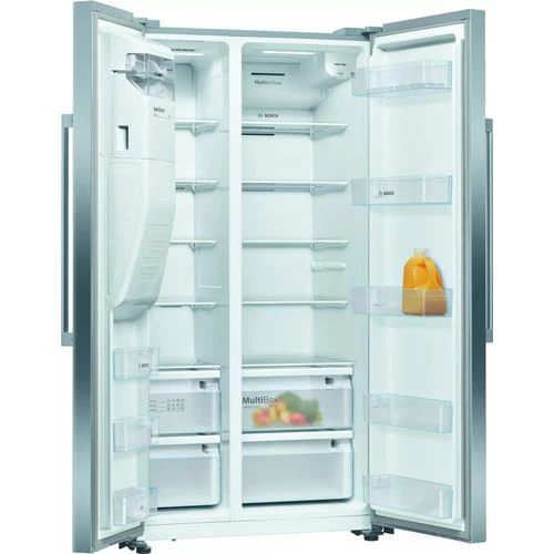 Frigorífico Americano Bosch KAD93VIFP | 179x91x71 cm | 371 L | F | Inox - Image 2