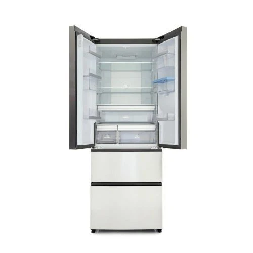 Frigorífico Americano Haier B3Fe742Cmjw | 190X70X67,6 Cm | 307 L | E | Inox - Outlet Loja Benfica - Grade B - Image 2