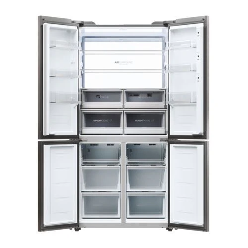 Frigorífico Americano Haier Hcw9919Fsgb | 190X90,5X69,7 Cm | 386 L | F | Preto - Outlet Loja Benfica - Grade B - Image 3