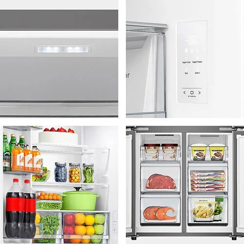 Frigorífico Americano Hisense Rq5P470Seie | 178,5X79,4X69,8 Cm | 483 L | E | Look Inox - Outlet - Grade B - Image 15