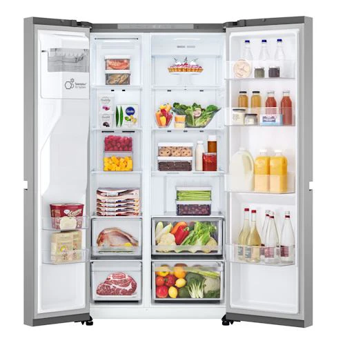 Frigorífico Americano LG GSLC40PYPE | 179x91,3x73,5 | 638 L | E | Prateado - Outlet - Grade C - Image 3
