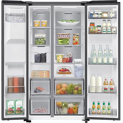 Frigorífico Americano Samsung RS70F65KETEF | 178.4x91,2x72,6 cm | 640 L | E | Inox - Image 2