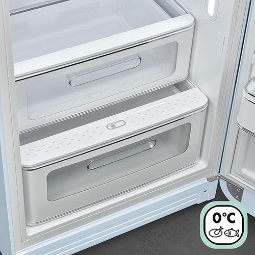 Frigorífico com Congelador Smeg FAB28RCR5 Anni50 | 150x60.1x78.8 cm | 270 L | D | Creme - Image 3