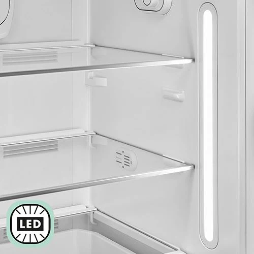 Frigorífico com Congelador Smeg FAB28RCR5 Anni50 | 150x60.1x78.8 cm | 270 L | D | Creme - Image 5