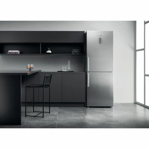 Frigorífico Combinado Hotpoint Ha70Be 72 X | 195,5X70X75,5 Cm | 462 L | E | Inox - Outlet - Grade B - Image 4