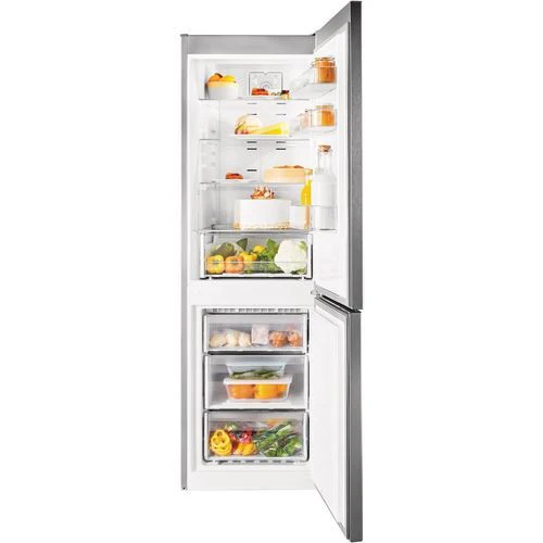 Frigorífico Combinado Indesit Xit8 T2E X | 188,8X59,5X65,5 Cm | 320 L | E | Inox - Outlet Loja Benfica - Grade B - Image 2