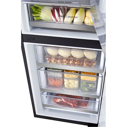 Frigorífico Combinado LG GBG5160CEV | 186x59.5x67.6 cm | 349 L | C | Preto Mate - Image 11