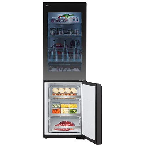 Frigorífico Combinado LG GBG5160CEV | 186x59.5x67.6 cm | 349 L | C | Preto Mate - Image 4