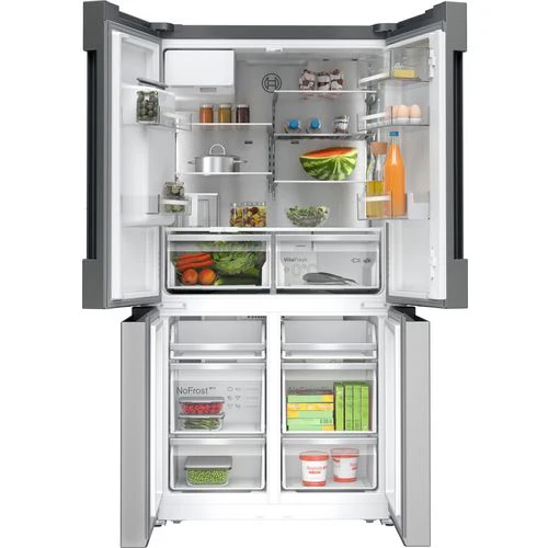 Frigorífico Americano Bosch KFI96APEA | 183x90,5x73,1 cm | 574 L | E | Aço polido - Image 2