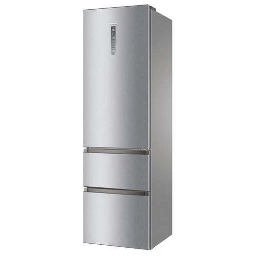 Frigorífico Combinado Haier A3FE737CMJ | 200x59,5x65,7 cm | 253 L | E | Aço inoxidável - Image 3