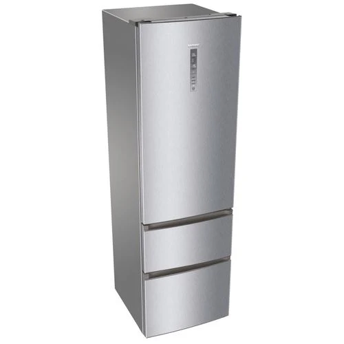 Frigorífico Combinado Haier A3FE737CMJ | 200x59,5x65,7 cm | 253 L | E | Aço inoxidável - Image 4