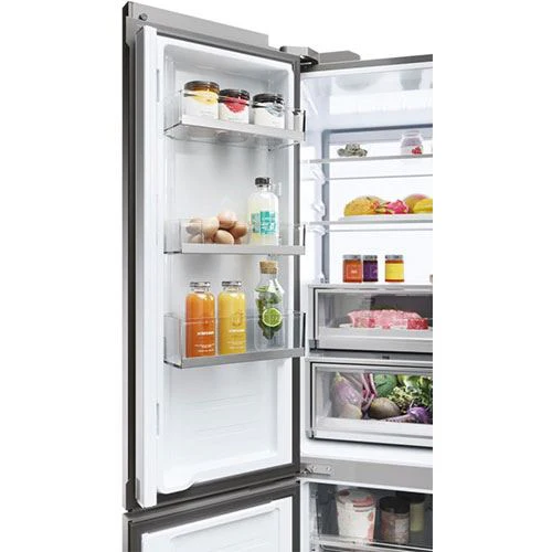Frigorífico Americano Haier HCW9919ESGB | 190x90.5x69.7 cm | 586 L | E | Preto - Image 11