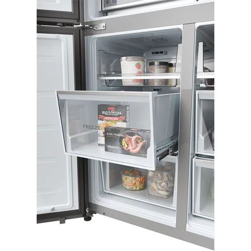Frigorífico Americano Haier HCW9919ESGB | 190x90.5x69.7 cm | 586 L | E | Preto - Image 13