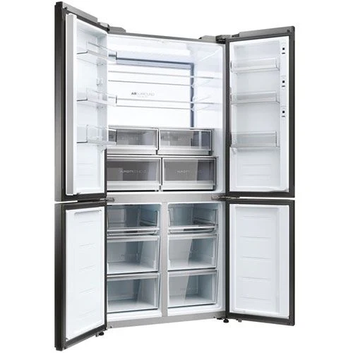 Frigorífico Americano Haier HCW9919ESGB | 190x90.5x69.7 cm | 586 L | E | Preto - Image 6