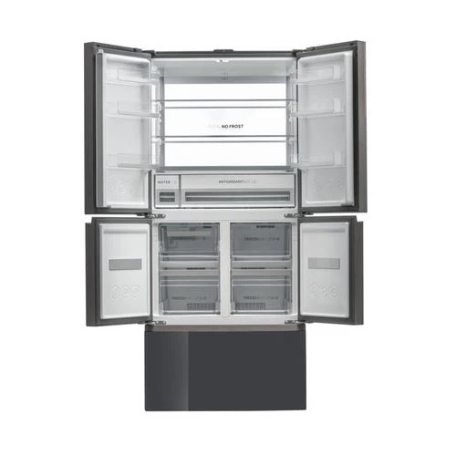 Frigorífico Americano Haier HFF-750CGBJ | 190,8x83x67,7 cm | 267 L | F | Preto - Image 2