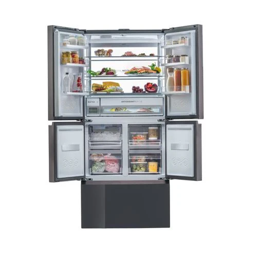 Frigorífico Americano Haier HFF-750CGBJ | 190,8x83x67,7 cm | 267 L | F | Preto - Image 3
